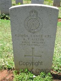 Dar Es Salaam War Cemetery - Giffin, A T